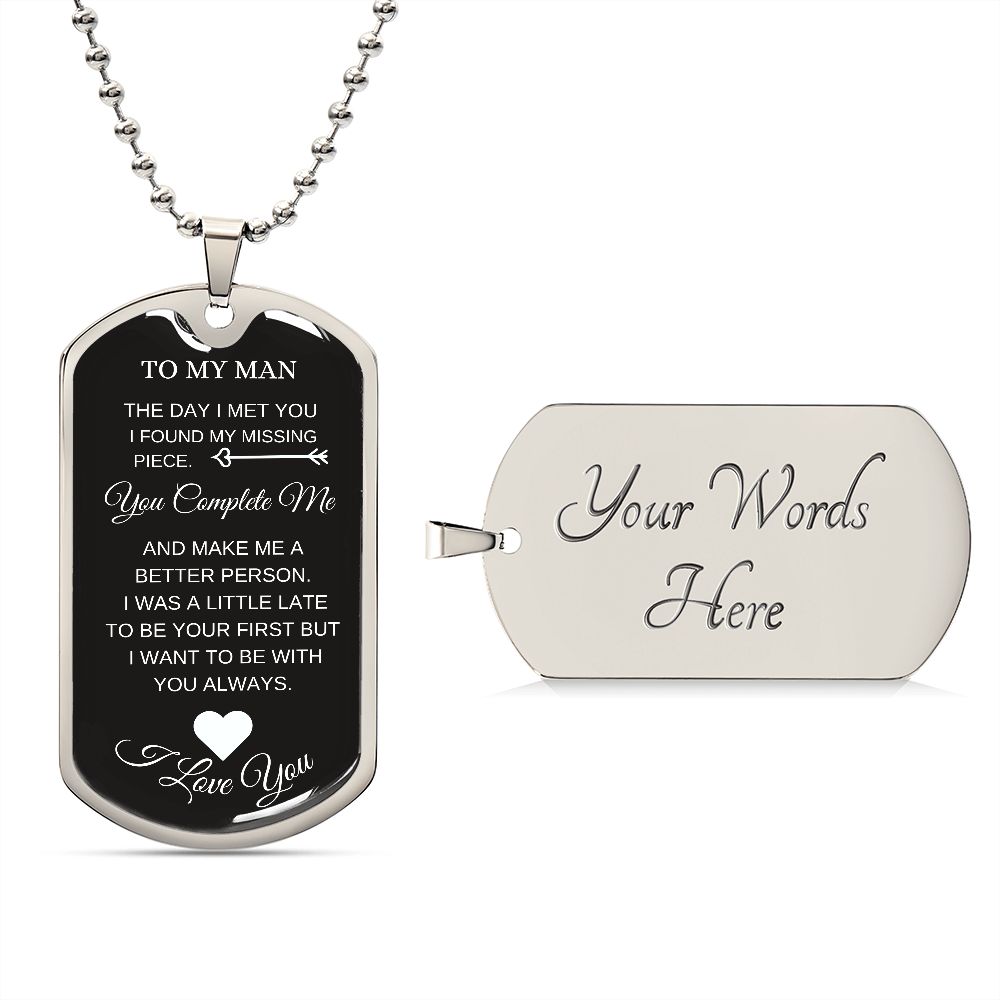 You Better Me | Military Dog Chain