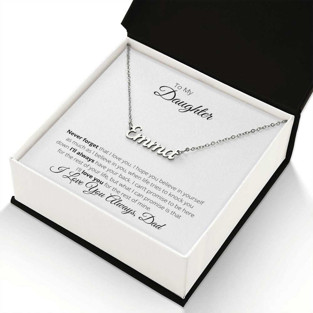What's Your Name |  Personalized Name Necklace
