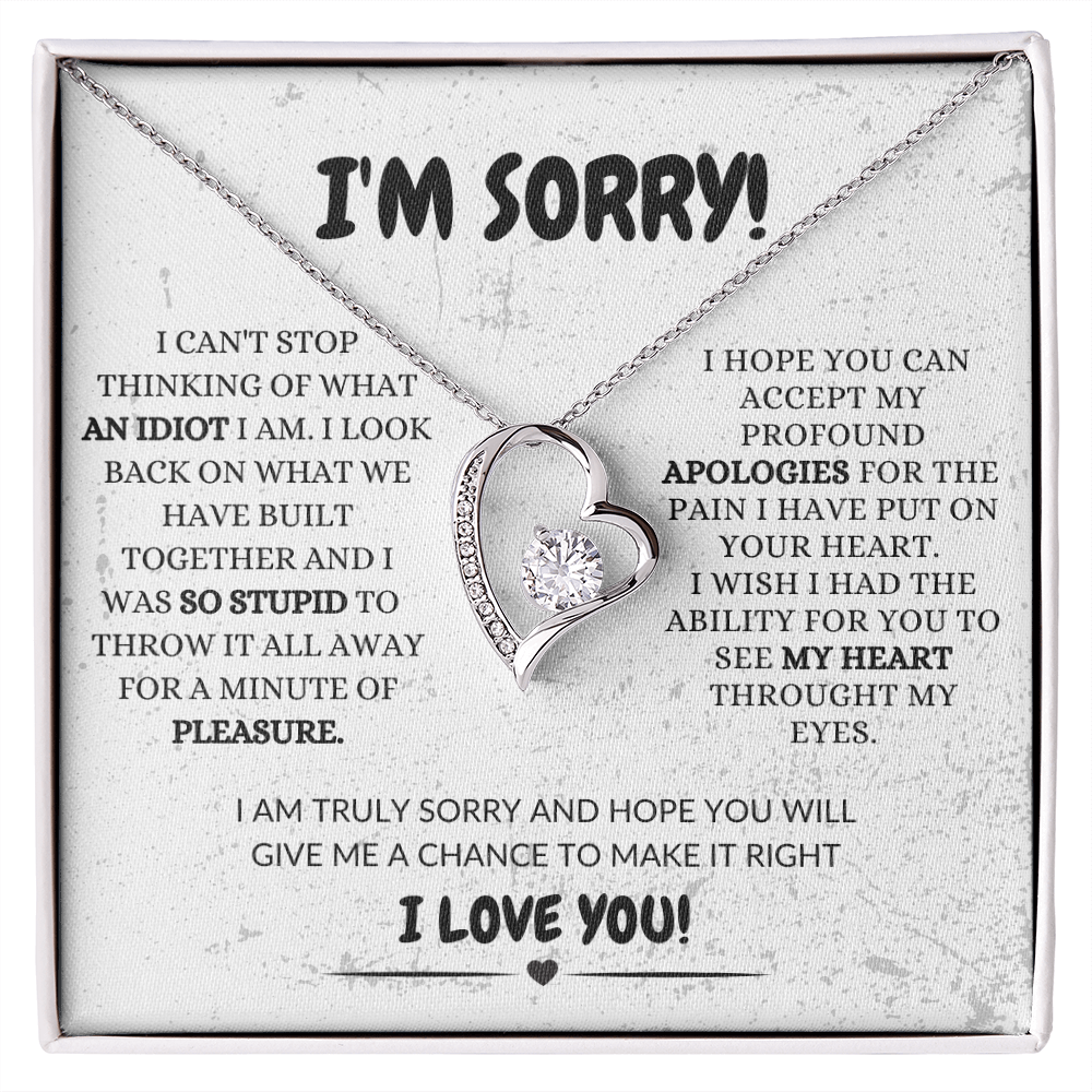 I'M SORRY | FOREVER LOVE NECKLACE