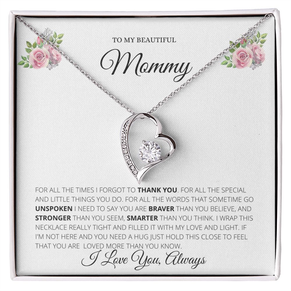 TO MY MOMMY | FOREVER LOVE NECKLACE